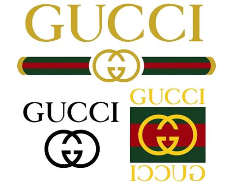 Gucci Logo Svg Gucci Washed Inspired Logo Vector Art Svg Dxf Fxg Pdf