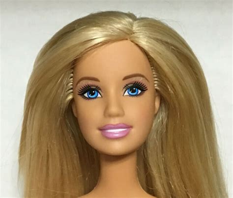 Barbie Doll Fashion Fever Cute Face Blue Eye Soft Blonde Hair Ebay