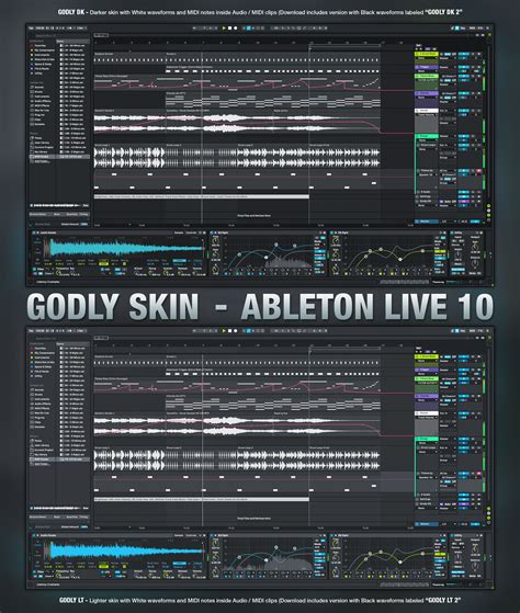 Godly Skin For Ableton Live 10 By Justinraabe On Deviantart