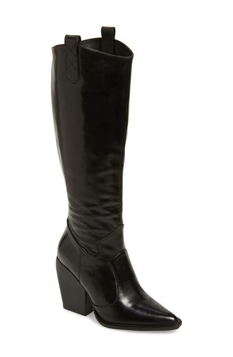Wesley Western Knee High Boot Nordstrom Knee High Boots Boots