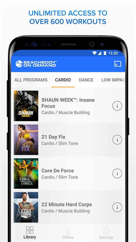 Measuretalk is an artificial intelligence application that is used to track your body measurement. Features of the Beachbody On Demand Android App | The ...