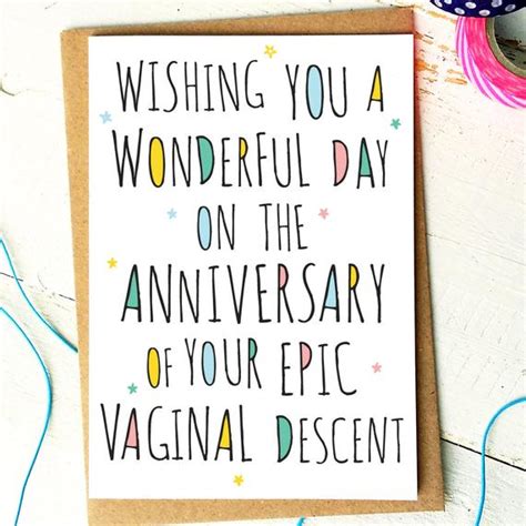 Need some ideas what to write on your anniversary greeting card? Funny Birthday Card Funny Friend Card Best Friend Card