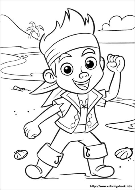 20+ Free Printable Jake and The Neverland Pirates Coloring Pages