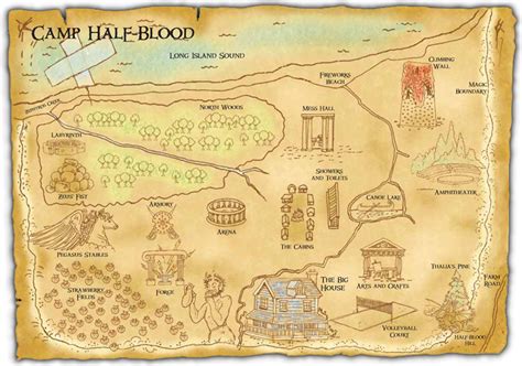 Camp Half Blood Map By Aurebeshmaster On Deviantart