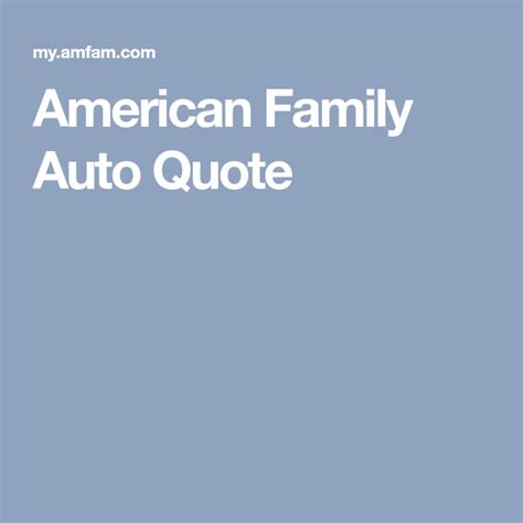 Https://tommynaija.com/quote/american Family Auto Insurance Quote