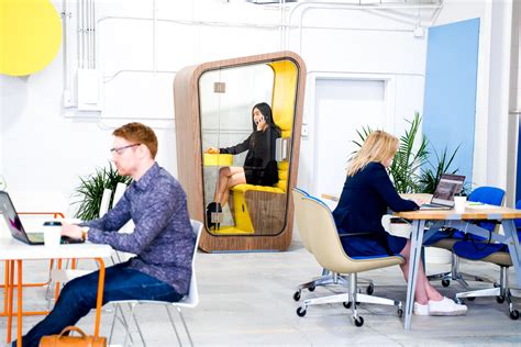 Solo Soundproof Privacy Booth And Phone Pod Loop Phone Booths