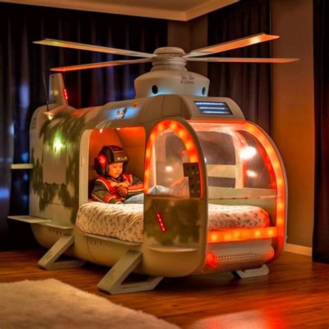 These Helicopter Kids Beds Are Essential For Young Aviators And Future