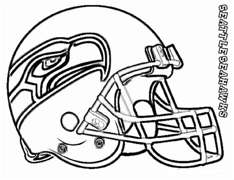 Seattle Seahawks Coloring Pages Pdf To Print
