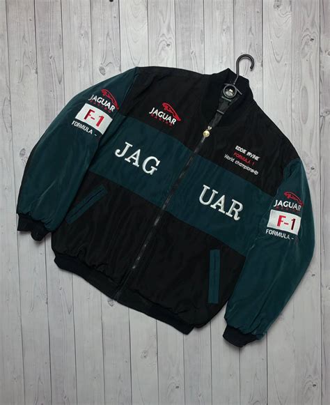 Vintage Vintage Jaguar Racing Jacket Formula 1 Rare Size Xl Grailed