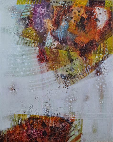 Abstract Collage Art Mixed Media Abstract Painting