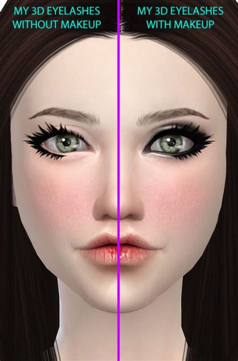 17 Best Images About Sims 4 Eyelashes On Pinterest