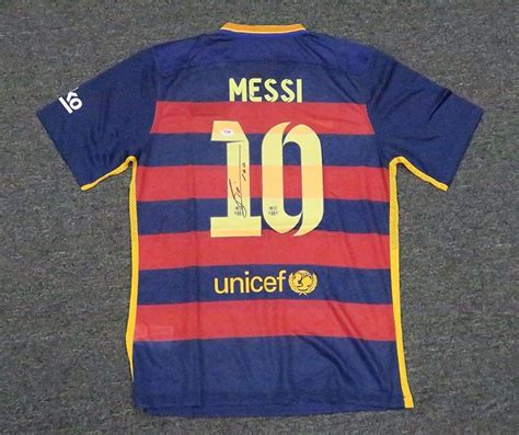 Lionel Messi Autographed Jersey 1312710 Nike Xl Loa Psadna