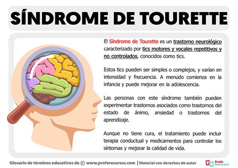 Qué es el Síndrome de Tourette