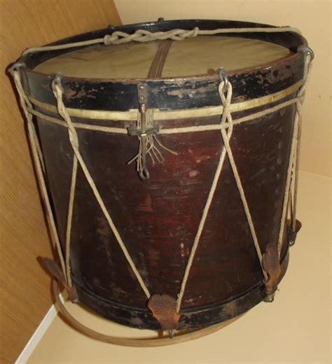 Field Drums Aka Field Of Drums Pre Civil War Brown Drum On Ebay