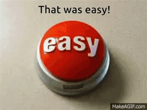 That Was Easy GIFs | Tenor