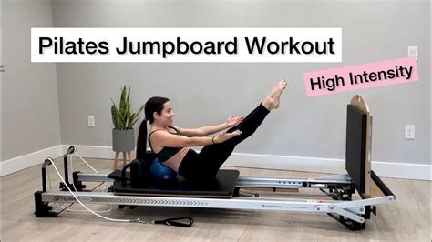 Pilates Reformer Workout Jumpboard High Intensity W Mini Ball Pilates Reformer Exercises