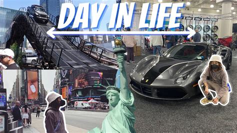 Naked Cowgirl Ferraris In New York City Day In Life Vlog YouTube