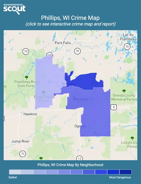 Phillips Wi Crime Rates And Statistics Neighborhoodscout