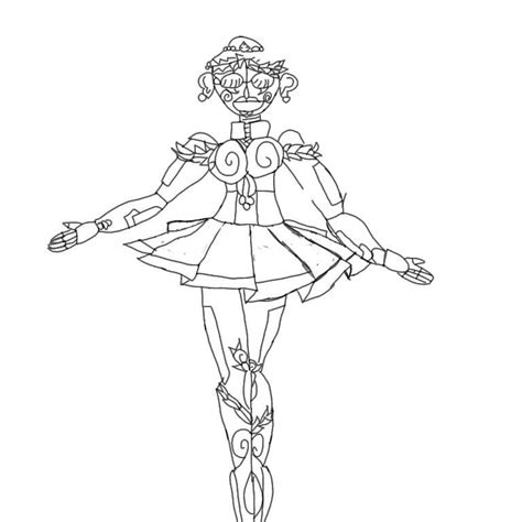 Circus Baby Ballora Page Coloring Pages