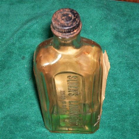 Antique Sloan S Liniment Bottle Ebay