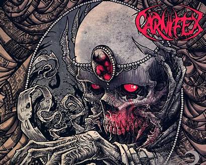 Metal Heavy Deathcore Death Skull Dark Poster
