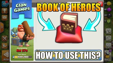 Also, upgrading a hero in castle clash is expensive and takes time and you don't want to waste that on a hero that's simply not. BOOK OF HEROES | HOW TO USE THIS? CLASH OF CLANS - YouTube