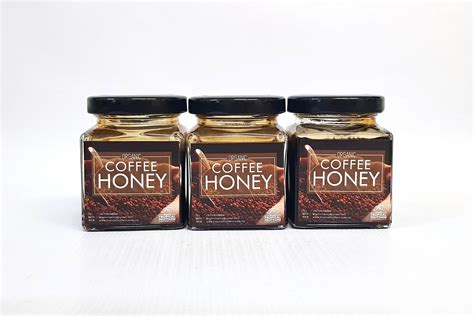 Arabica Coffee Honey Set Of 3 Penang Tropical Fruit Farm