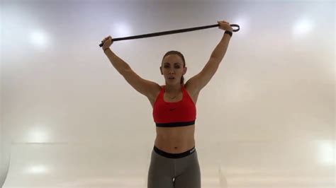 Shoulder Mobility Exercises For Overhead Lifts Using Wodfitters
