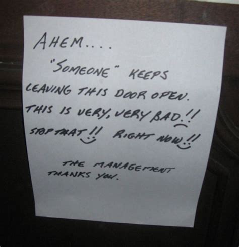 Hilarious And Creepy Notes Landlords Left For Their Tenants 11 Pics