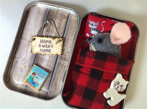 Mouse Altoids Toystocking Stuffer Mouse Housemouse With Etsy