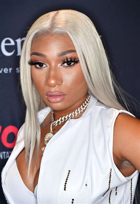 Click through the gallery to find more of megan thee stallion's boldest looks over the years. Open Post: Megan Thee Stallion Checks Her Makeup Artist On ...