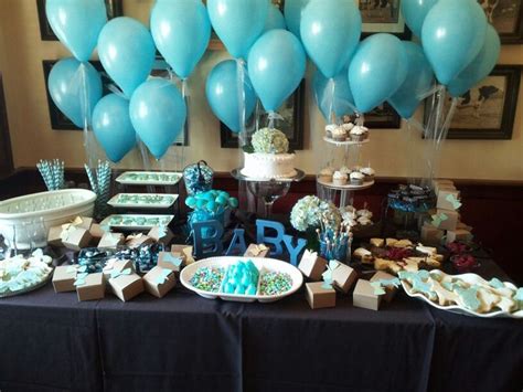 Planning a baby shower or gender reveal party? Baby shower idea - love this setup | Baby Shower ...