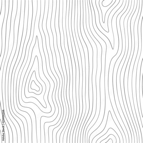 Seamless Wooden Pattern Wood Grain Texture Dense Lines Abstract Background Vector
