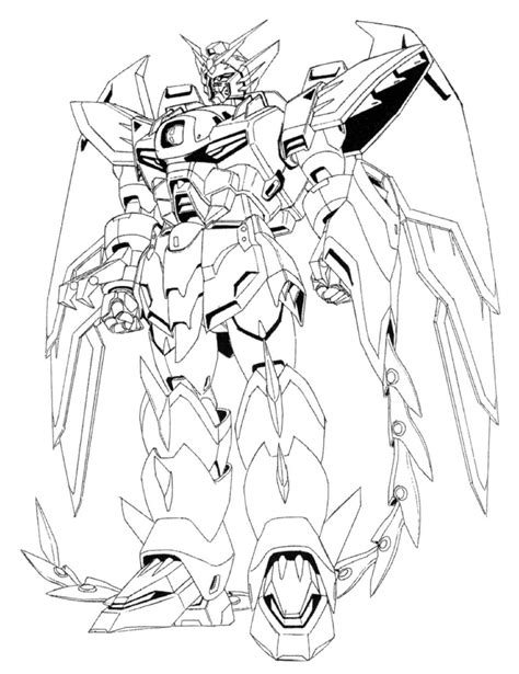 Sd Gundam Force Coloring Pages Learny Kids
