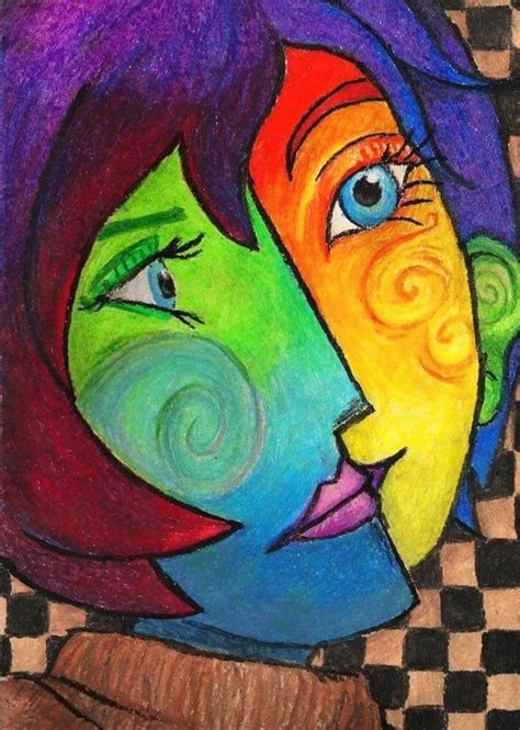 Pin By Nil Temeltaşı On Colorful Picasso Drawing Picasso Art School