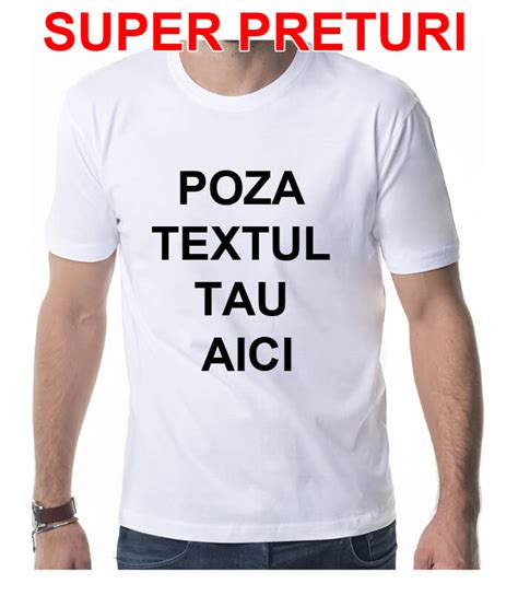 Tricouri Personalizate Cu Poza Personalizari Inscriptionari