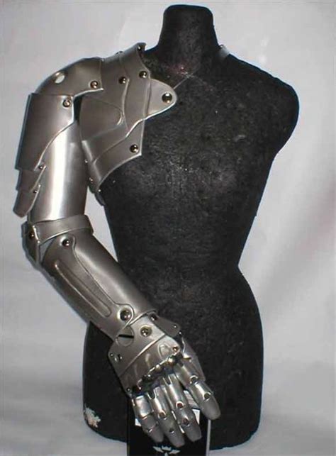 This Robotic Arm Is Great For Robots And Cyborgs Alike It Will Look Great And It Barley Weighs