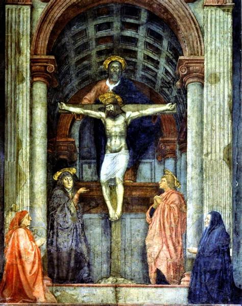 Masaccio The Holy Trinity