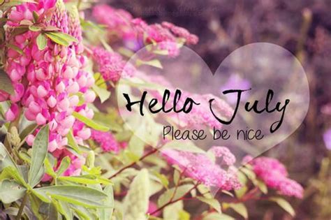 Hello July Please Be Nice July Hello July Welcome July July Quotes
