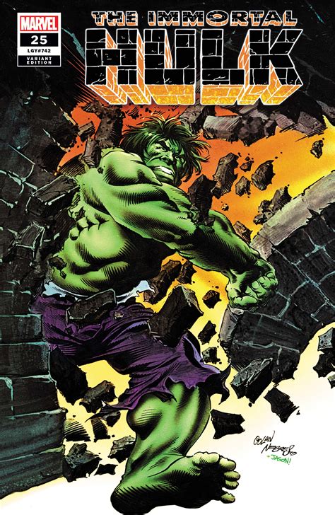 Immortal Hulk 2018 25 Variant Comic Issues Marvel
