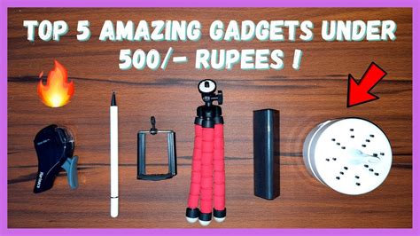 Top 5 Amazing Gadgets Under 500 Rupees Part 6 Unboxing And Giveaway
