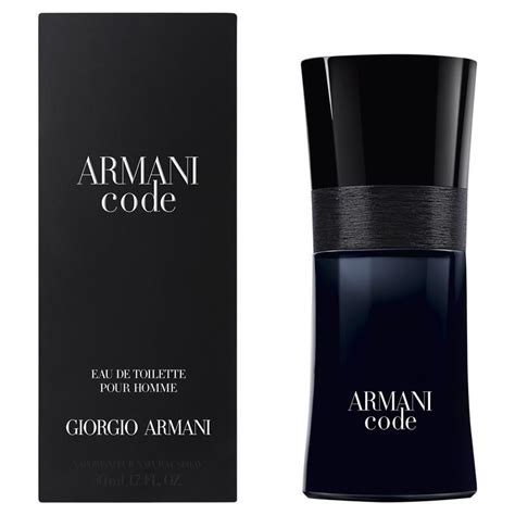Giorgio Armani Black Code For Men Eau De Toilette 50ml Spray My Chemist