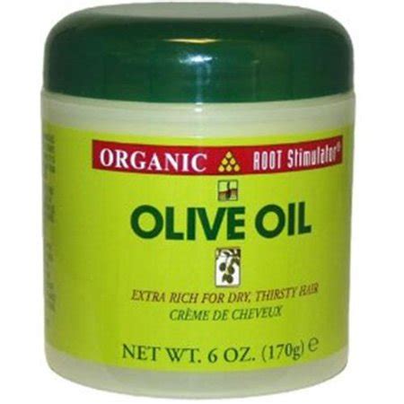 I, in my wildest of dreams would have never thought of using it as my hair is. Organic Root Stimulator Olive Oil Creme Hair Dress 6 oz ...