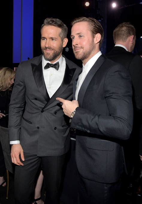 As you can plainly see, both are not very good looking. Watch Ryan Gosling and Ryan Reynolds Point at Each Other