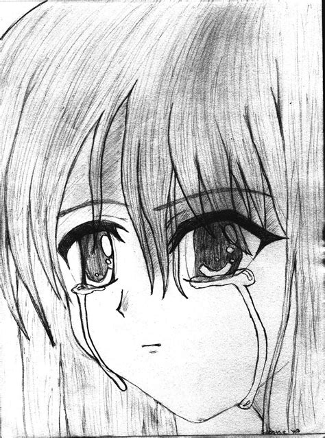 Anime Sad Girl By Swantje95 Animelover On Deviantart