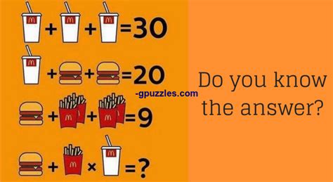 These mathematical picture puzzles for kids where one has to solve the math equations using the given objects in the puzzle pictures. Interesting puzzles and riddles with answers pdf ...