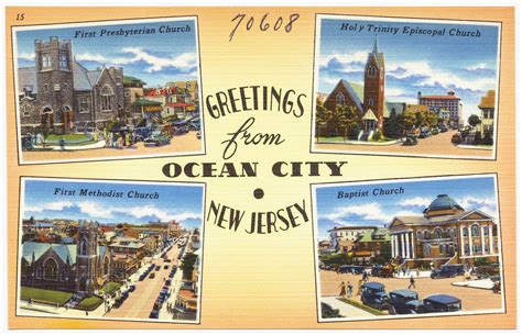 Greetings From Ocean City New Jersey First Presbyteria Flickr