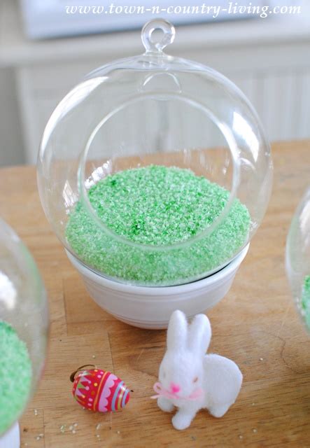 Diy Easter Globes Town And Country Living