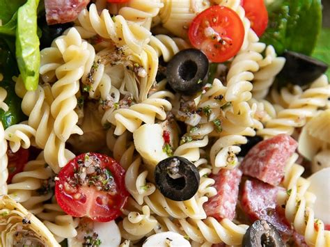 Pasta Salad With Pepperoni The Best Italian Pasta Salad With