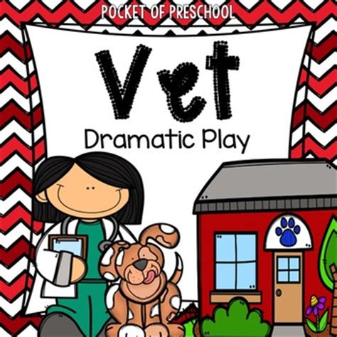 Does your doggy need the dreaded cone? Pet Vet Animal Hospital Dramatic Play by Pocket of ...